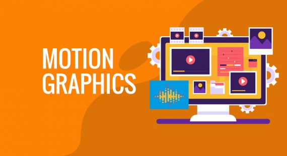 Diseñador gráfico utilizando motion graphics para vídeo animado corporativo en Estudio Bikini